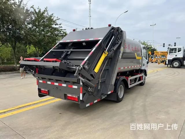 东风解放福田重汽压缩垃圾车 小区生活垃圾收集转运车 - 图片 7